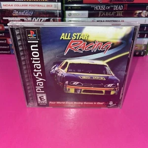 All Star Racing (Sony PlayStation 1, 2002) PS1 completo di manuale testato - Foto 1 di 8