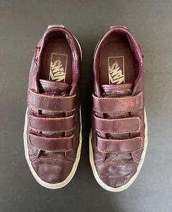 Vans Prison Issue Burgunderrot | Metallic Back Heels Detail M 4,5 - W 6 - Bild 1 von 10