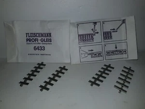 Fleischmann HO 6433 Profi-Gleis Insulating Rail Joiners. 2 Packs Of 12. - Picture 1 of 6