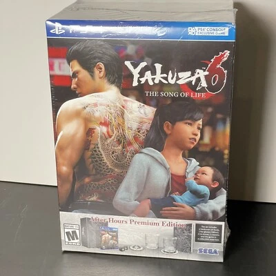 Yakuza 6: The Song of Life After hours Premium Edition PS4 Sega Sony MISB - Image 1 of 4