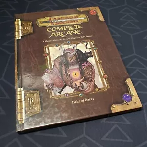 Dungeons & Dragons 3.5E: Complete Arcane (Hardcover RPG Book, 2004) D&D and OOP - Picture 1 of 1