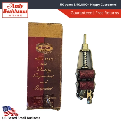 1941-1942 Plymouth Dodge DeSoto Chrysler Heater Blower Control Switch NOS 974943 - Image 1 of 4