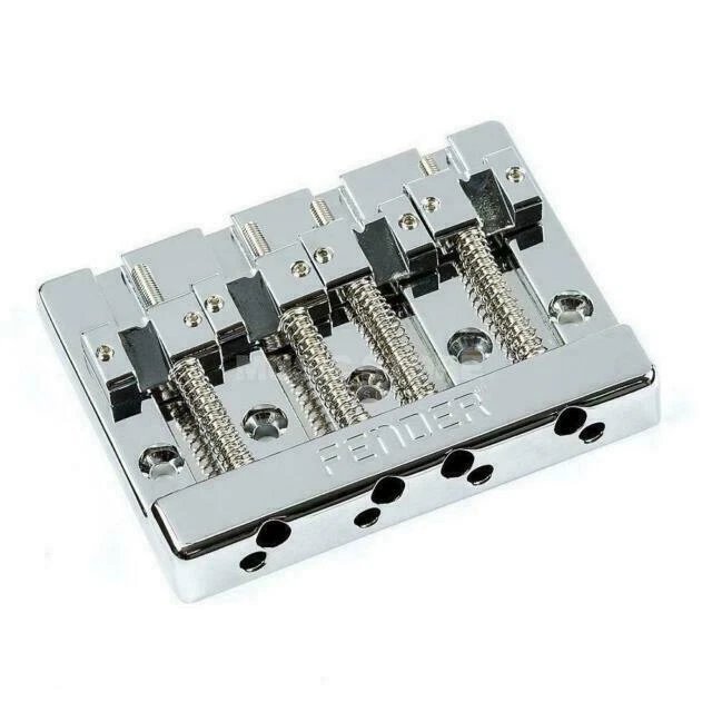 Fender 994407000 Himass Bass Bridge Assembly - Silver