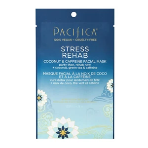 Pacifica Beauty Stress Rehab Coconut and Caffeine Facial Mask, Vegan (1 Sheet) - Picture 1 of 4