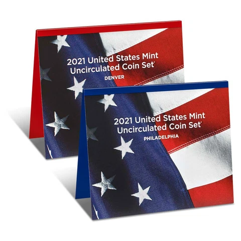 2021 United States Mint Uncirculated Coin Set (21RJ) Cover