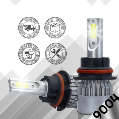 Kit de conversión de faros LED XENTEC 9004 HB1 6000K para Mercury Sable 1986-1991 Foto 1 de 4