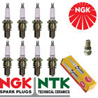 8x NEW NGK Replacement SPARK PLUGS - Part No. JR10B Stock No 1299 8pk sparkplugs