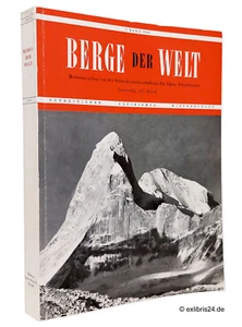 Fundación Suiza para la Investigación Alpina: Montañas del Mundo, 1. Banda 1946 - Imagen 1 de 5