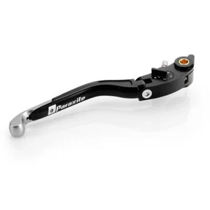Paraxite Street folding brake lever black/silver Yamaha YZF R1 2004-2006 - Picture 1 of 5