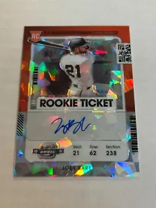 2021 CONTENDERS OPTIC JOEY BART 8/23 CRACKED ICE PRIZM ROOKIE AUTO GIANTS SSP - Picture 1 of 2