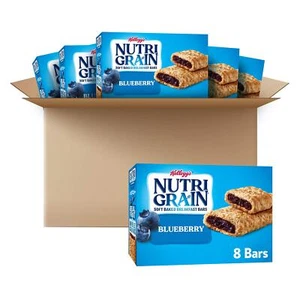 Nutri-Grain Soft Baked Breakfast Bars, Made with Whole Grains, Snacks, Bluebe... - Picture 1 of 9
