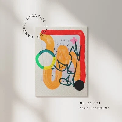 Obra de arte collage original - arte moderno abstracto medios mixtos - arte único en su tipo Foto 1 de 4