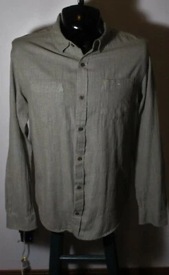 HORNY TOAD Brown Organic Cotton Long Sleeve Shirt Size M - Image 1 of 4