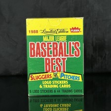 1998 Fleer Limited Edition Sluggers vs Pitchers Complete Set 44 Cards Sealed New