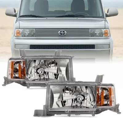 2004-2006 Scion xB bB 1NZ-FE 2NZ-FE Factory Style Headlight Set - Image 1 of 4
