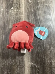 Squishmallows 6” ALTMAN the Red Squid Sea Life Squad New 2022 Jazwares - Picture 1 of 3
