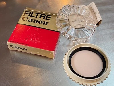 New Old Stock Canon 58mm Skylight 1-A Filter -  Lens Glass Protector Filter - Image 1 of 4