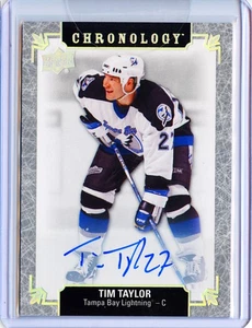 2018-19 - Upper Deck - Cronology Franchise - Tim Taylor - Picture 1 of 1