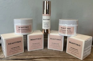 Paquete BeautyBio: The Nightly, The Beholder, Swipe & Glow; precio de venta sugerido por el fabricante $359 en total - Imagen 1 de 4