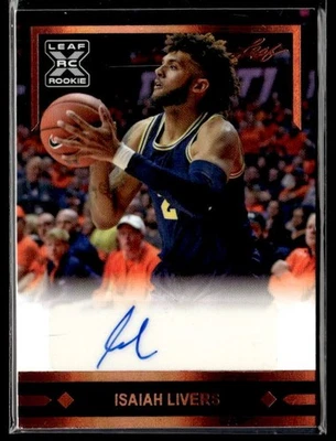L20,208 - 2021-22 Leaf Memories '91 Bronze #GLRIL1 Isaiah Livers Auto - Image 1 of 2