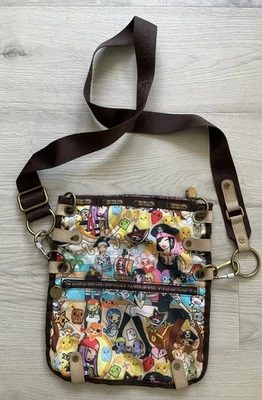 LeSportsac TOKIDOKI Japanese Anime Fold Over Crossbody Bag * DOLCE PIRATA - Image 1 of 4