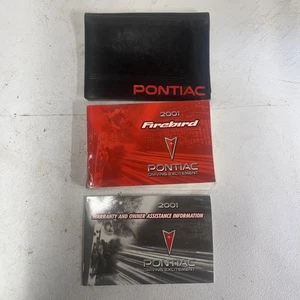 FIREBIRD 2001 MANUAL OWNERS TRANS AM PONTIAC HANDBOOK GUIDE 01 TRANSAM 2001 T/A - Picture 1 of 3