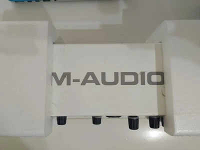 ⚡️M-Audio M-Track II MK2 MKII WHITE USB Audio Interface 2 Channel CLEAN - Immagine 1 di 4