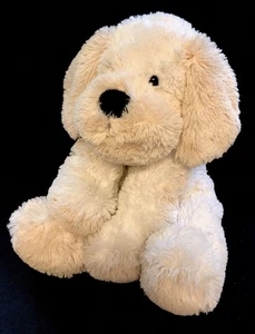 Animal Adventure PUPPY DOG 18" Cream Tan Cream Blue Bandana Scarf Floppy K2 - Picture 1 of 2
