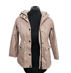 Urban Republic Trench Coat Rain Jacket Size S Rose Pink Women's  - Picture 1 of 11