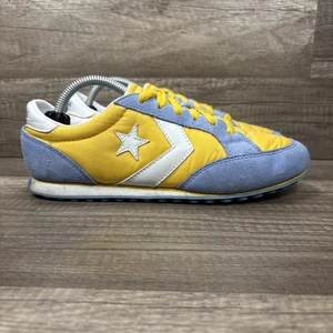 Zapatos para correr Converse Auckland Old School azul amarillo para mujer talla 7 1H0407 EE. UU. - Imagen 1 de 9