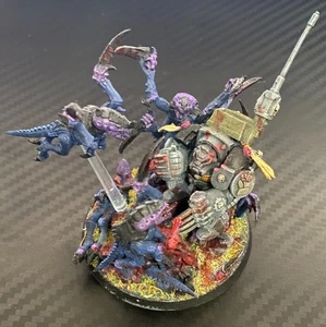 Warhammer 40k - Kitbashed Terminator diorama, charcharadon inspired, used. - Bild 1 von 6