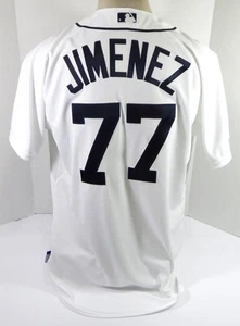 Camiseta blanca emitida por el juego 46 DP37267 de los Tigres de Detroit Joe Jim Nez #77 - Imagen 1 de 12