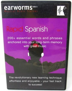 Rapid Spanish Earworms Language Musical Brain Trainer Teaching CD Booklet Set - Bild 1 von 6