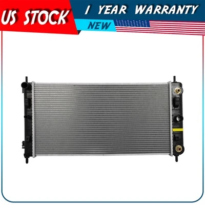 Radiador de aluminio compatible con Saturn Aura 2007-2008 2004-2009 2010 Chevrolet Malibu Foto 1 de 4
