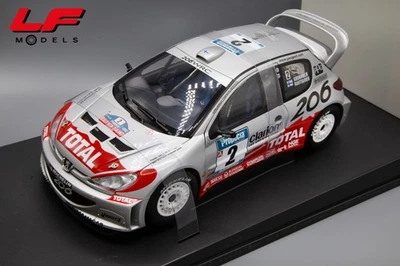 1:18 Peugeot 206 WRC Winner Rally New Zeland 2002 M. Gronholm - Autoart - Immagine 1 di 3