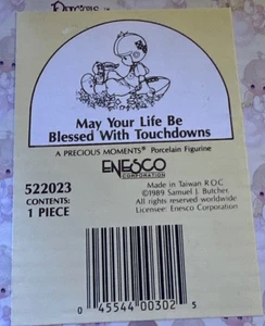 Precious Moments Meijer Leben sei gesegnet mit Touchdowns 522023 - Bild 1 von 7