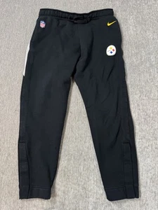 Pittsburgh Steelers Sweat Pants Mens Large Black Nike On-Field Joggers NFL Fan - Picture 1 of 8