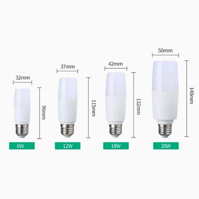 E27 LED Light Corn Bulbs 6W 12W 18W 28W 38W White/Warm Yellow Decor Lamps 220V - Image 1 of 4
