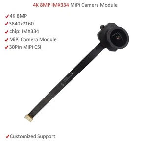 Módulo de cámara MIPI 3864x2160 4K IMX334 8 MP 157 grados 30 PIN MIPI CSI - Imagen 1 de 5