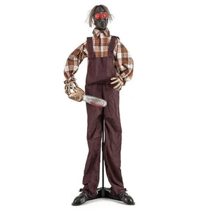 Halloween Animatronic Shaking Haunted Man with Lights and Sound - Picture 1 of 5