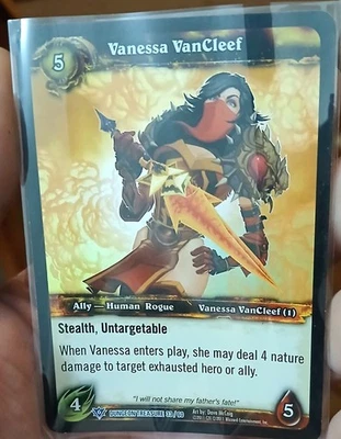 Vanessa VanCleef World Of Warcraft Trading Card 2011 Dungeon Treasures 33/60 - Image 1 of 4