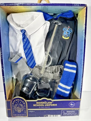 NUEVO EN CAJA Muñeca My Life As 18” RAVENCLAW HARRY POTTER HOGWARTS Uniforme Falda Varita 8 Piezas Foto 1 de 2
