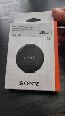 Sony ALCF55S 55mm Front Lens Cap Black - Image 1 of 2