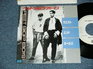 PET SHOP BOYS Japan 1986 PRP-1162 PROMO Only NM 7"45 WEST END GIRLS - Picture 1 of 6