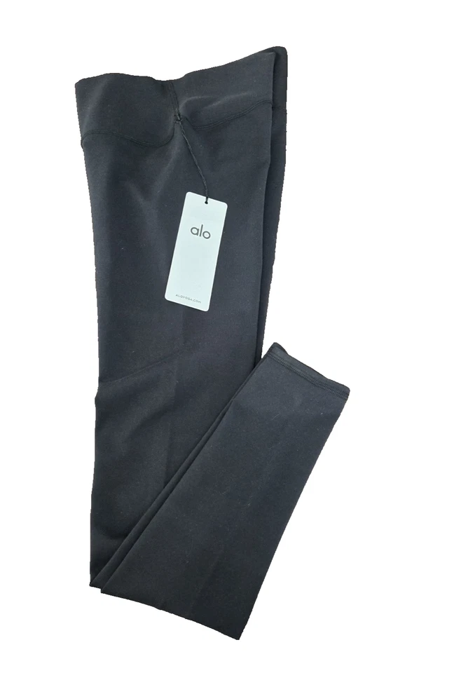 ALO Yoga High-Waist Airbrush Leggings Black Color Size S W5473R