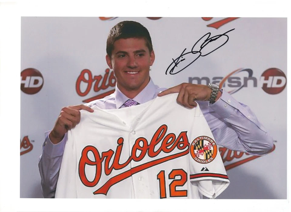 FOTO RARA FIRMADA DE KEVIN GAUSMAN ORIOLES DE BALTIMORE Foto 1 de 1