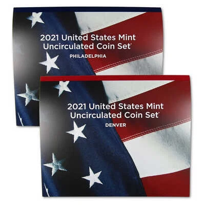 2021 Uncirculated Coin Set U.S Mint Government Packaging OGP COA - Image 1 of 4