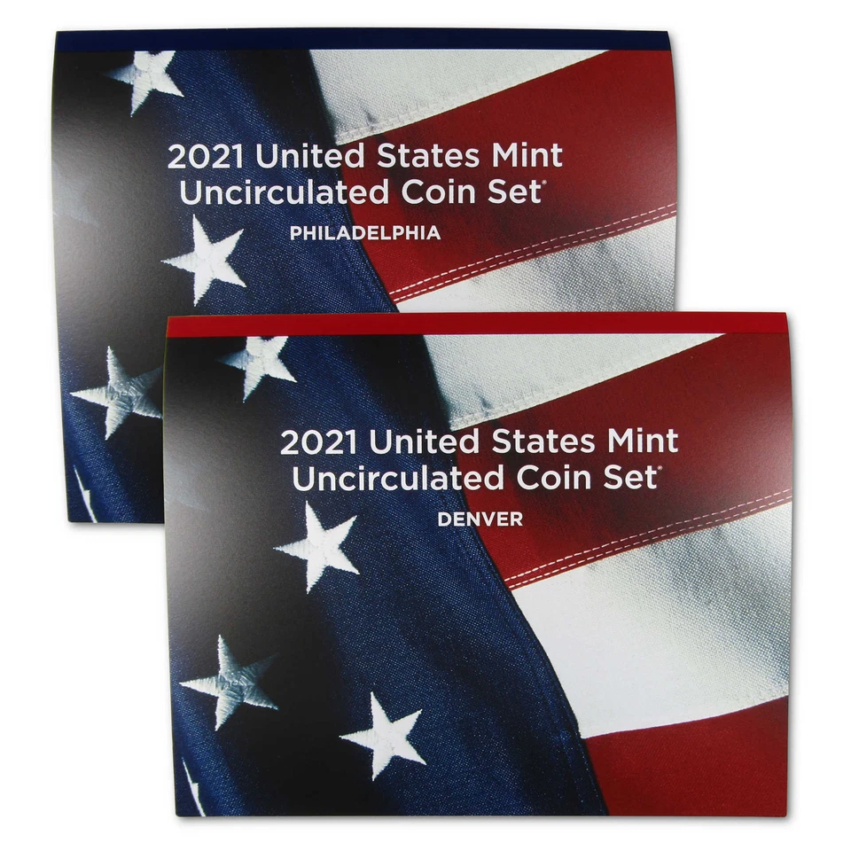 2021 Uncirculated Coin Set U.S Mint Government Packaging OGP COA - Image 1 of 4