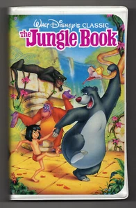 Walt Disney's Classic: The Jungle Book (VHS, 1991) - VHS Cassette in Vinyl Case - Picture 1 of 2