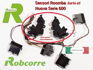 Sensori Vuoto Contatto Anteriori per Roomba Serie 600 900 e5 Errore 9 6 IRobot - Imagen 1 de 6